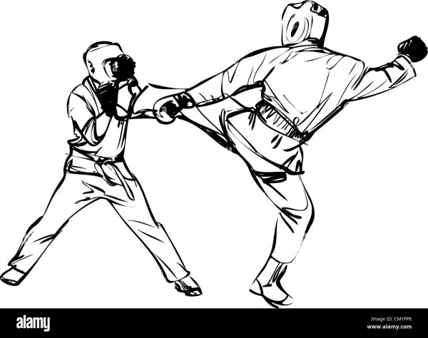 Рукопашный бой вектор