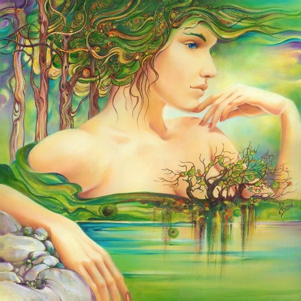 Польская художница Anna Ewa Miarczynska