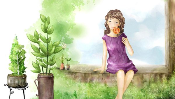 Рисунок лето