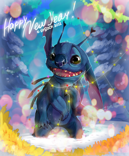 Стич Стич и Санта