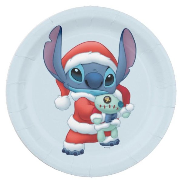 Стикеры Стич новый год