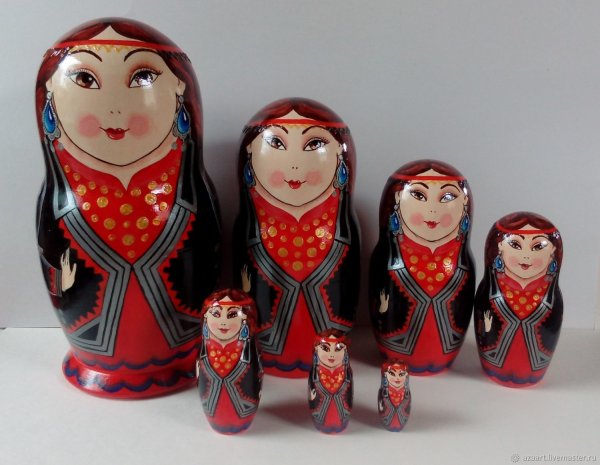 Матрешка башкирочка