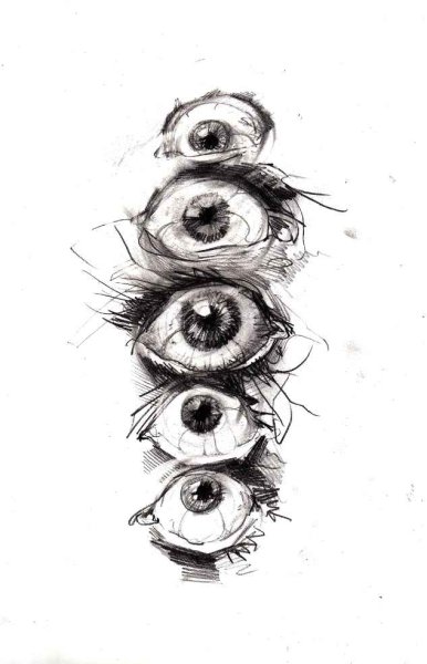 Глаз эскиз Графика