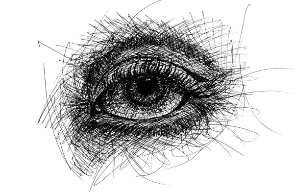 Глаза рисунок