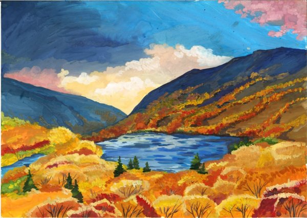 Палитра осенних листьев