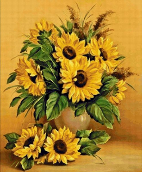 Левитан Подсолнухи