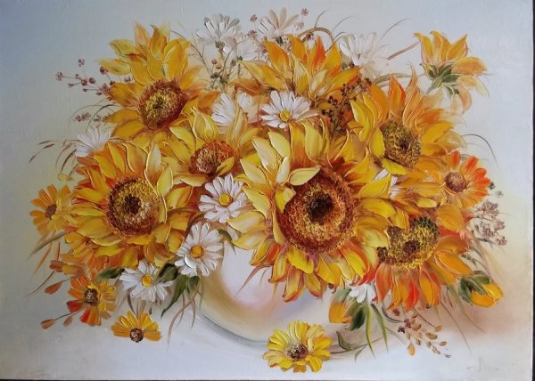 Герберы для декупажа