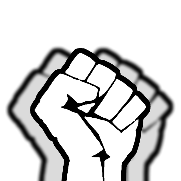 Сжатый кулак аниме