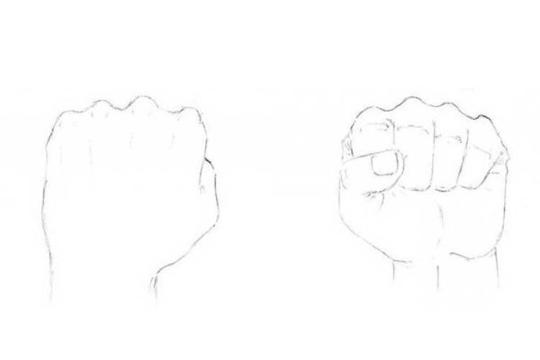 Знак кулак сжатый