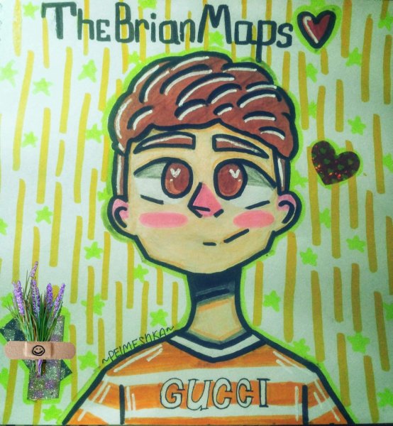 Джеральд Брайн Мапс арт