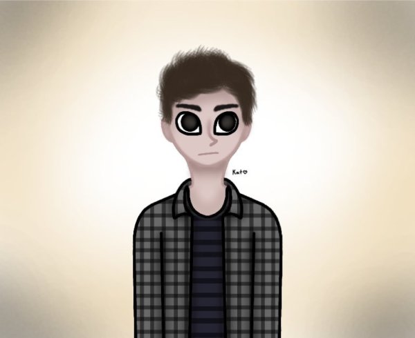 Брайан Мапс карандашом