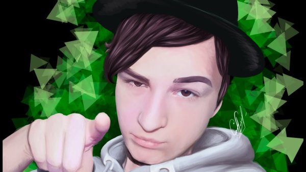 Брайан Мапс в мультяшном стиле