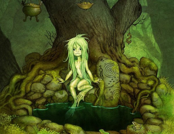 Кикимора Лядова рисунок