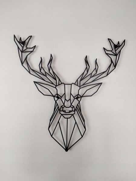 Геометрический олень