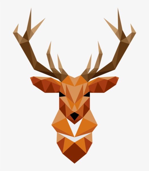 Геометрические головы животных