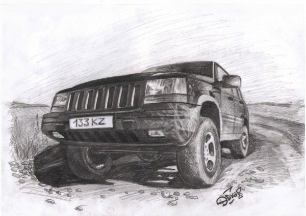 Джип Гранд Чероки рису