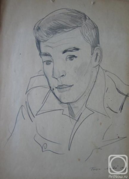 Паша пел рисунок карандашом