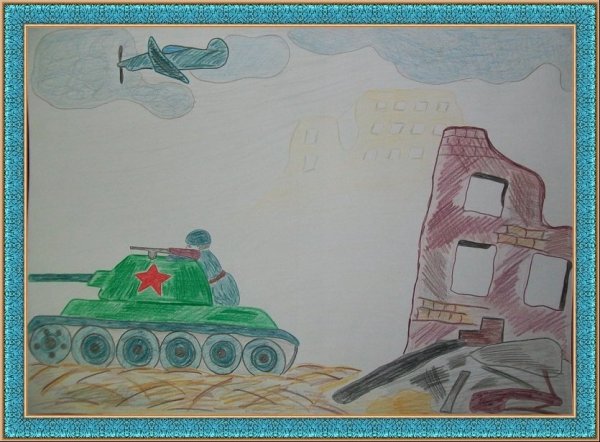 Оборона Тулы Тула рисунок