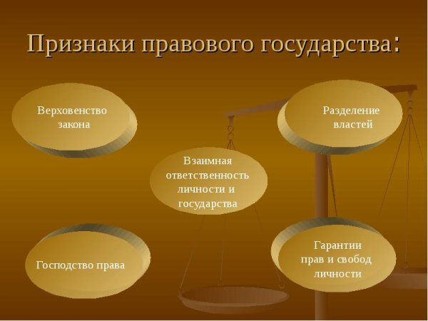 Признаки государства публичная власть