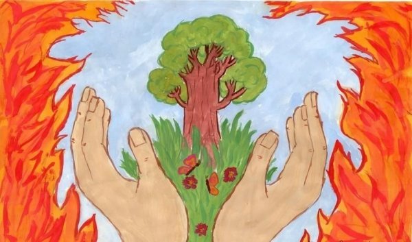 Предупреждение шалости детей с огнем