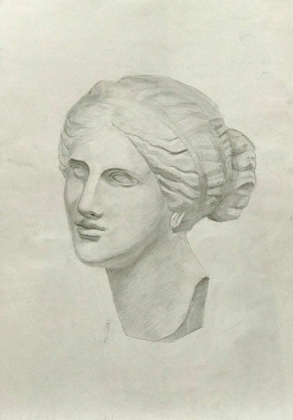 МАРХИ гипсовая голова Венеры