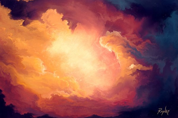 Картина небо