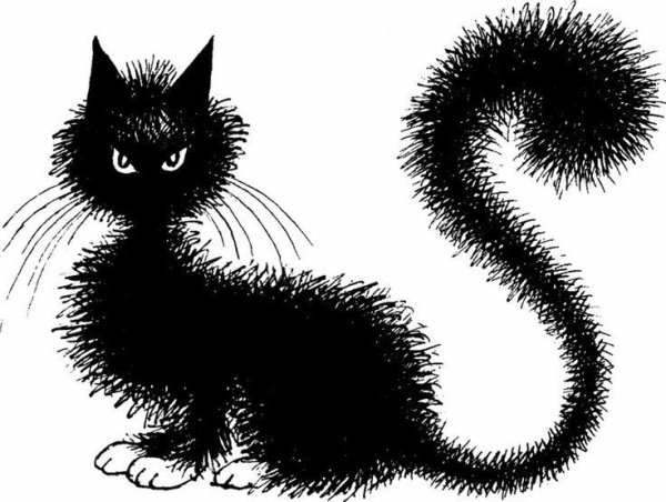 Кошачий хвост для рисования