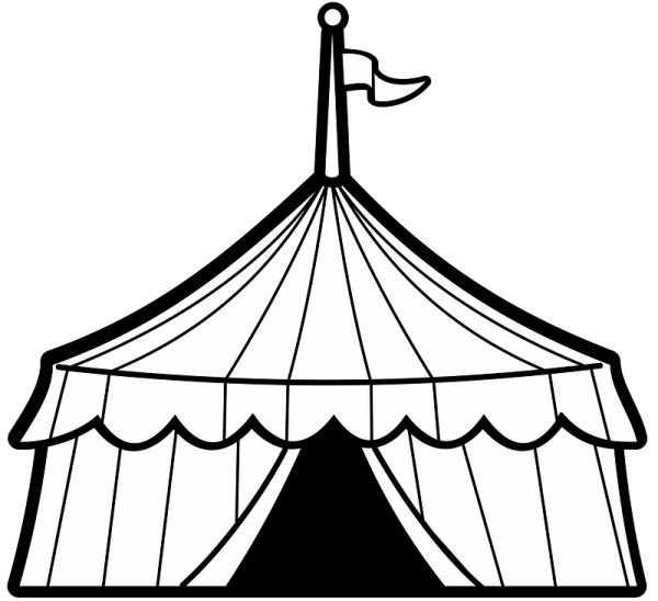 Нарисовать шатер