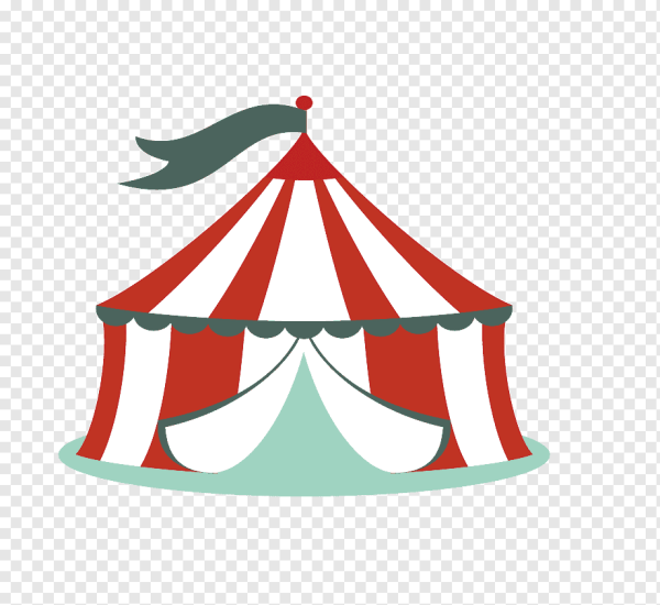 Цирк шапито шатер вектор