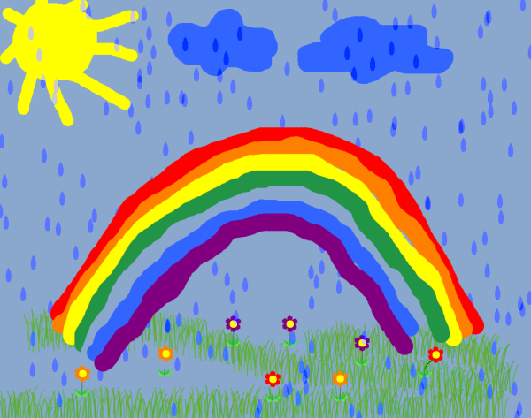 Рисование Радуга