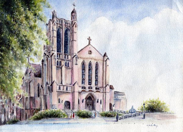 Собор рисунок