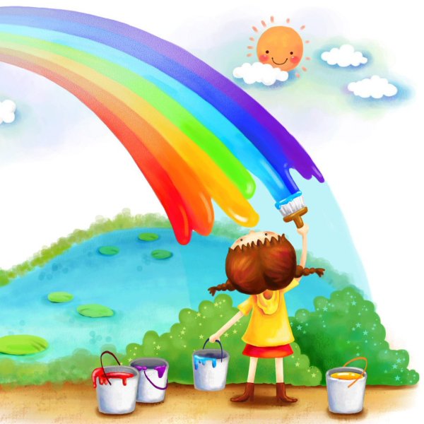 Радуга рисунок