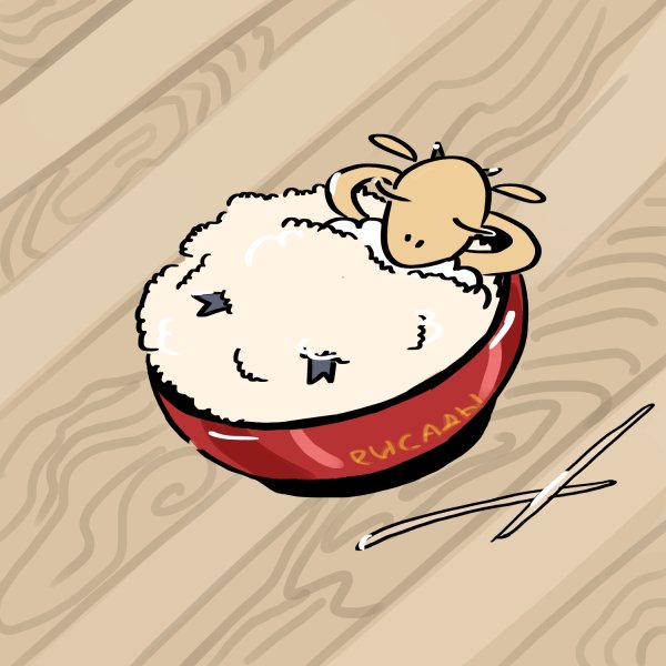 Каша на прозрачном фоне