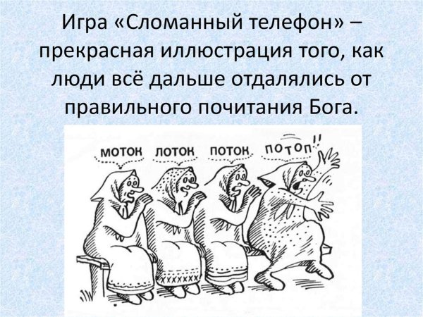 Игра испорченный телефон