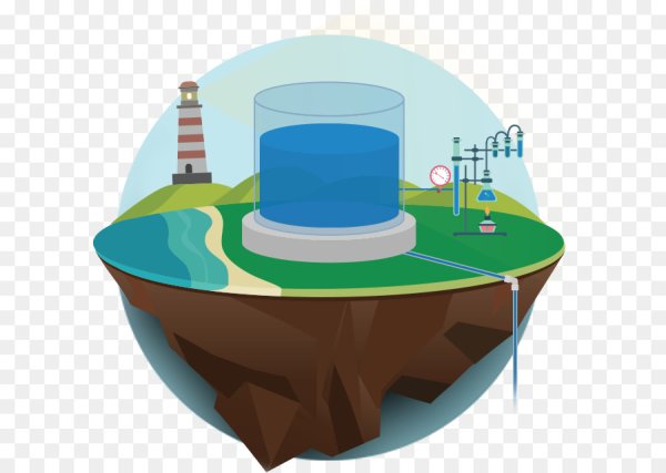 Водные ресурсы на белом фоне