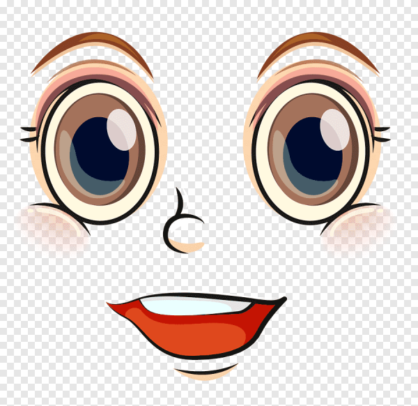 Глаза мультяшные