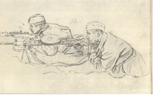 Рисунок солдату