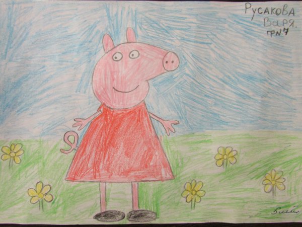 Рисование мой любимый герой