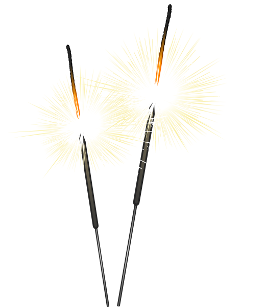 Акварельные рисунки салют на прозрачном фоне