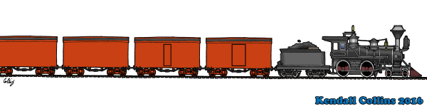 Паровоз грузовой вагон