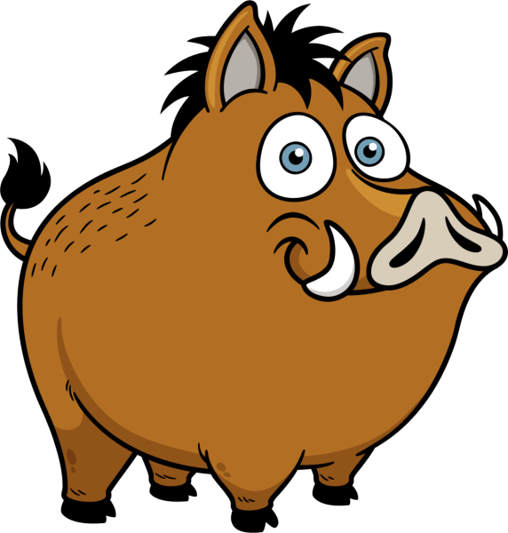 Кабан мультяшный