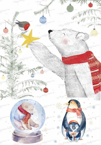 Новогодний медведь