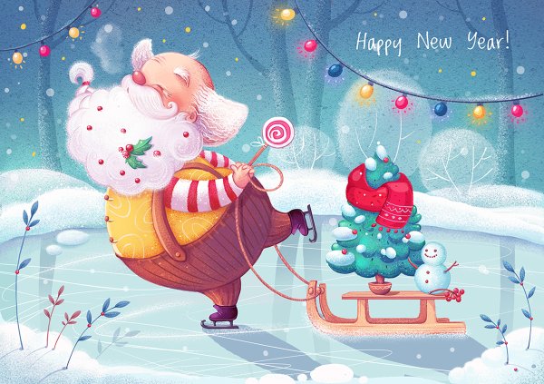 Новогодние иллюстрации