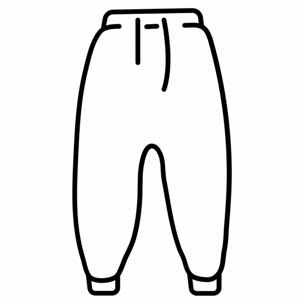 Иконка спортивные штаны детские