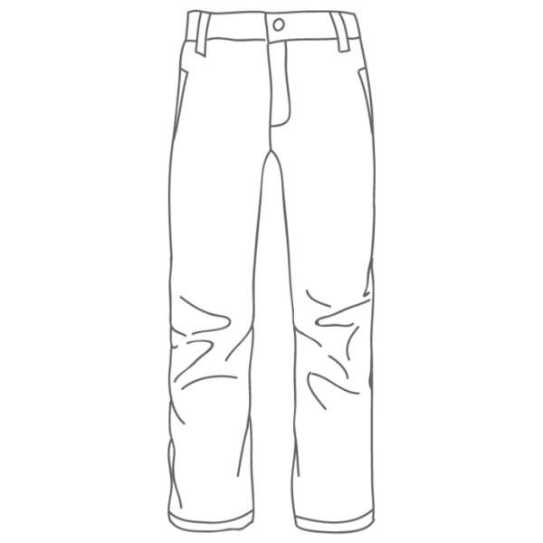 Брюки рисунок