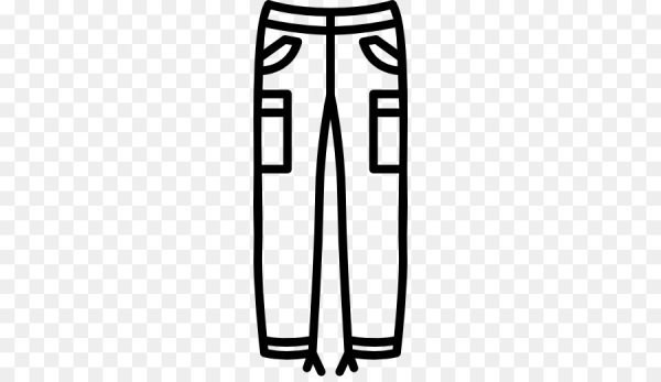 Спортивные штаны вектор