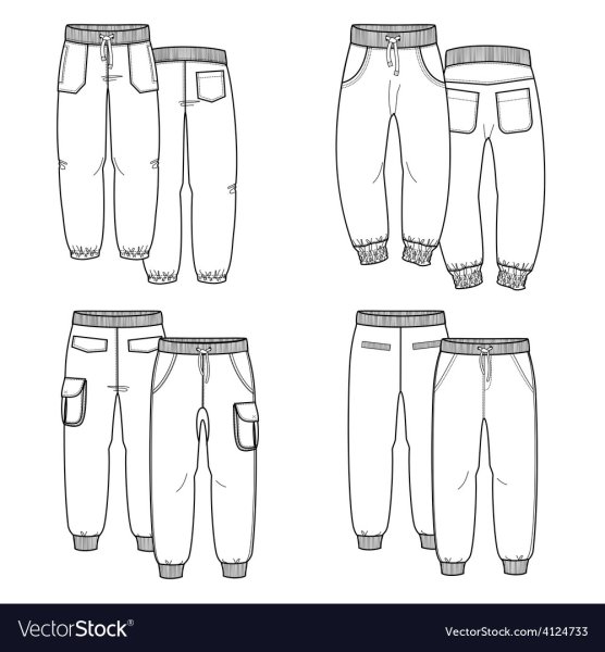 Спортивные штаны скетч