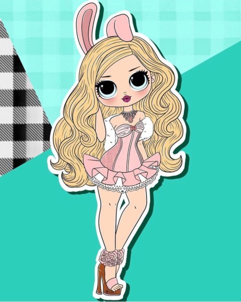 Кукла ЛОЛ омг арт