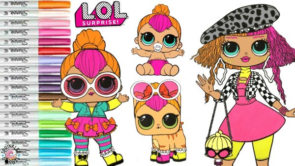 Неон семейка ЛОЛ