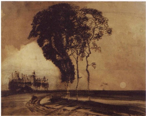 Виктор Гюго кофейная живопись